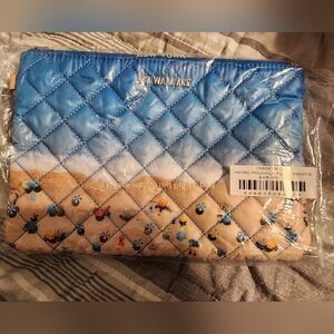 Mz Wallace Small metro pouch la plage beach